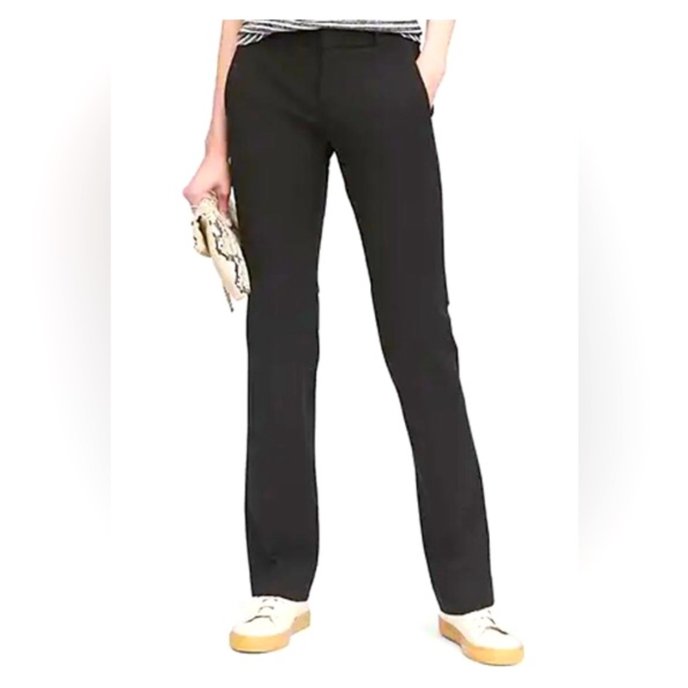 Banana Republic Logan Pant, Black, Size 10